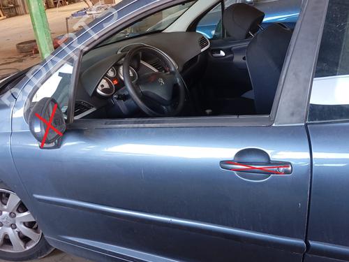 Used Left front door PEUGEOT 207 (WA_, WC_) 1.6 HDi (90 hp) 29427181