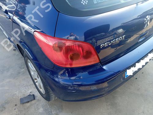 Rear bumper PEUGEOT 307 (3A/C) 1.6 16V | BP24036250C8 