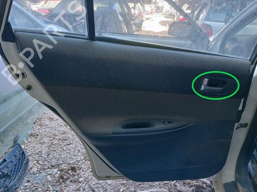 Venstre bagtil invendig håndtag MAZDA 6 Saloon (GG) 2.0 (GGEP, GG10) (141 hp) 18145869