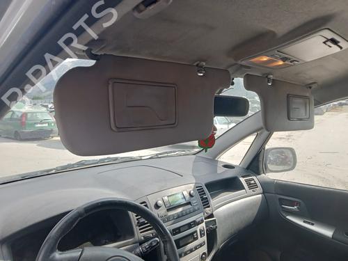 Used Left sun visor TOYOTA COROLLA Verso (_E12_) 1.8 VVT-i (ZZE122_, ZZE122R) (135 hp) 28191746