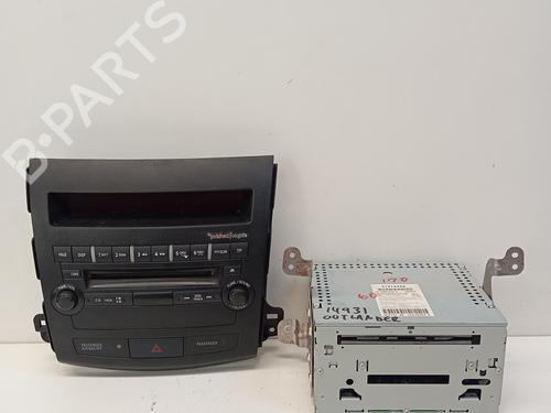 Used Radio MITSUBISHI OUTLANDER II (CW_W) 2.0 DI-D (CW8W) (140 hp) 30089583