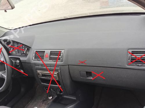 Used Dashboard SKODA FABIA I Combi (6Y5) 1.4 TDI (75 hp) 28478249