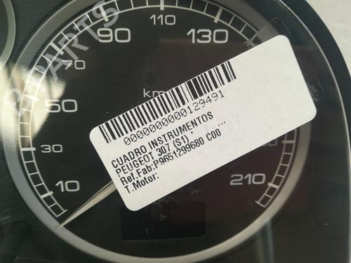 Instrument cluster PEUGEOT 307 (3A/C)  | BP9348239C47 