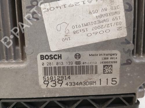 Engine control unit (ECU) ALFA ROMEO 159 Sportwagon (939_) 1.9 JTDM 8V (939BXE1B) | BP21810350M57 