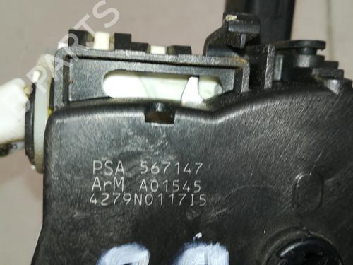 Front right lock PEUGEOT 308 I (4A_, 4C_)  | BP13384768C97 