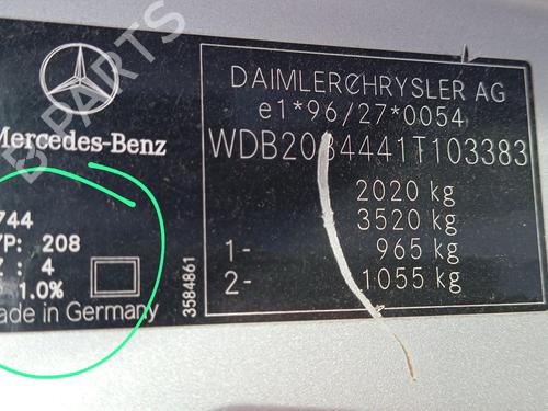 Starter MERCEDES-BENZ CLK Convertible (A208) CLK 200 Kompressor (208.444) | BP11346906M8 