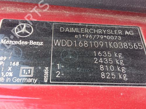 Starter MERCEDES-BENZ A-CLASS (W168) A 170 CDI (168.009, 168.109) | BP9358910M8 