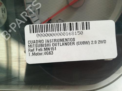 Instrument cluster MITSUBISHI OUTLANDER I (CU_W) 2.0 (CU2W) | BP9354447C47 