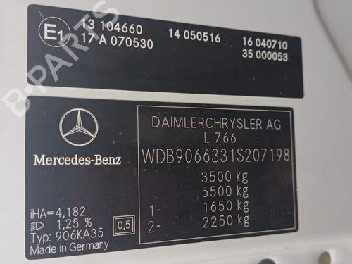 Other MERCEDES-BENZ SPRINTER 3,5-t Platform/Chassis (B906) 315 CDI (906.131, 906.133, 906.135, 906.231, 906.233,... | BP27660236O1 