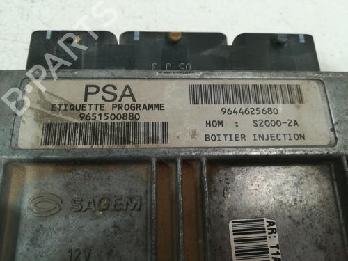 Engine control unit (ECU) PEUGEOT 206 Hatchback (2A/C) 1.4 LPG | BP11138342M57 