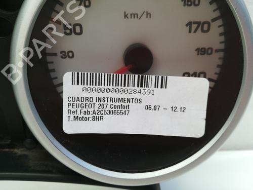 Instrument cluster PEUGEOT 207 (WA_, WC_) 1.4 HDi | BP9360903C47 