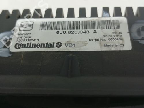 Climate control SEAT IBIZA IV (6J5, 6P1) | BP30063039I5