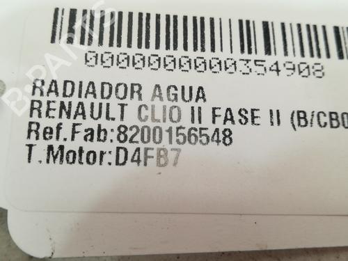 Køler RENAULT CLIO II (BB_, CB_)  | BP13257259M31 
