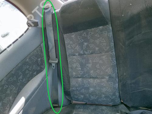 Used Rear right seatbelt DAEWOO LANOS (KLAT) 1.5 (86 hp) 16231803