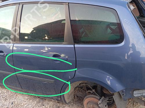 Left rear door FORD FOCUS C-MAX (DM2)  | BP12275313C4 