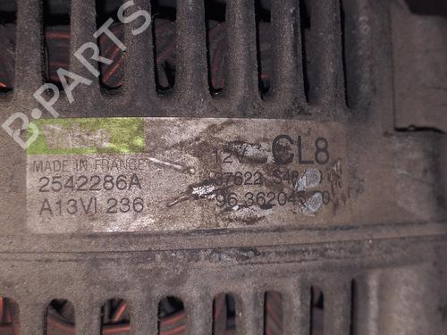 Alternator PEUGEOT 206 Hatchback (2A/C) 1.4 LPG | BP9357058M7 