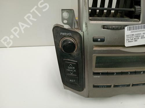 Radio TOYOTA YARIS (_P9_) 1.33 VVT-i (NSP90_, NSP90R) | BP12285758E6 
