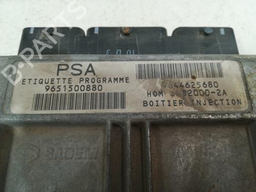Engine control unit (ECU) PEUGEOT 206 Hatchback (2A/C)  | BP9349381M57 
