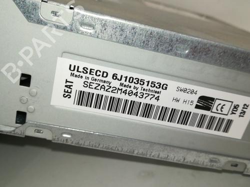 Radio SEAT IBIZA IV SC (6J1, 6P5)  | BP13523771E6 