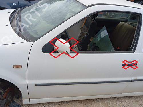 Used Left front door VW POLO III (6N1) 50 1.0 (50 hp) 16232682