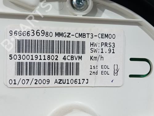 Instrument cluster PEUGEOT 206+ (2L_, 2M_) 1.1 | BP16066340C47 