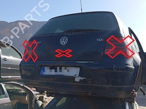 Used Tailgate VW GOLF IV (1J1) 1.9 TDI (110 hp) 16226881