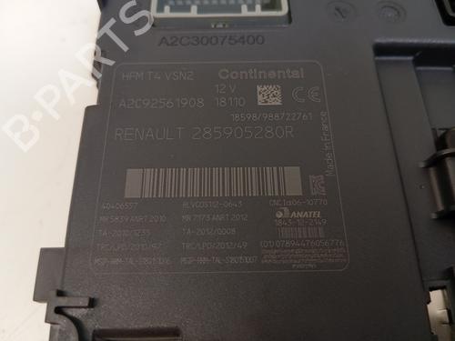 Ignition barrel RENAULT CLIO IV (BH_)  | BP20722775M48 
