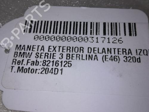Front left exterior door handle BMW 3 (E46) 320 d | BP12933652C128 