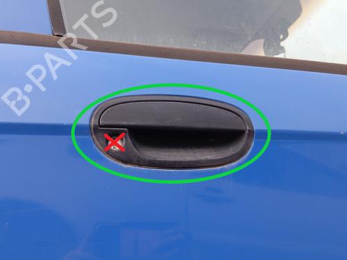 Used Front right exterior door handle CHEVROLET MATIZ (M200, M250) [2005-2025]  16468845