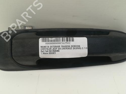 Rear right exterior door handle JEEP GRAND CHEROKEE II (WJ, WG) 2.7 CRD Laredo 55135838A |