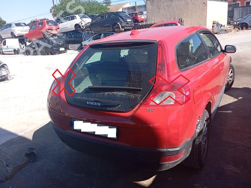 Used Tailgate VOLVO C30 (533) 1.6 D (109 hp) 25493537