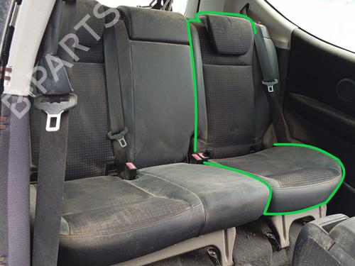 Used Rear seat MERCEDES-BENZ A-CLASS (W169) A 180 CDI (169.007, 169.307) (109 hp) 24366410