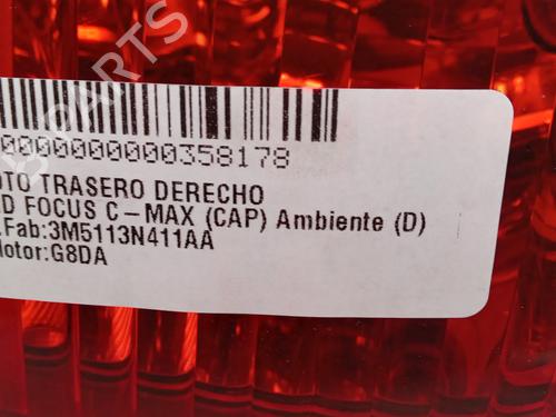 Right taillight FORD FOCUS C-MAX (DM2)  | BP13511171C35 