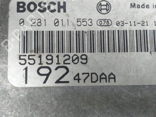 Engine control unit (ECU) FIAT STILO (192_) 1.9 JTD (192_XE1A) | BP9360074M57 