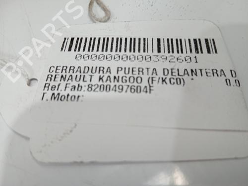 Front right lock RENAULT KANGOO (KC0/1_)  | BP17083995C97 