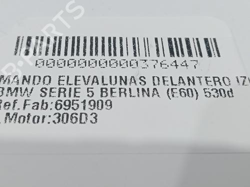 Left front window switch BMW 5 (E60) 530 d | BP16096899I27 