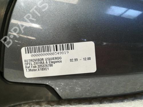 Left mirror OPEL ZAFIRA A MPV (T98) 1.8 16V (F75) | BP17227358C26 