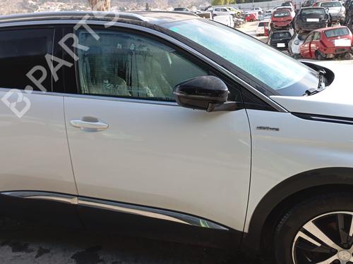 Right front door PEUGEOT 3008 II SUV (MC_, MR_, MJ_, M4_) 2.0 BlueHDi 150 (MJAHXH, MJAHXV, MJAHXG, MJAHSH, MJAHRH,... BP24469450C3