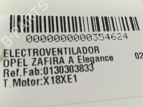 Radiator fan OPEL ZAFIRA A MPV (T98) 1.8 16V (F75) | BP13257252M35 