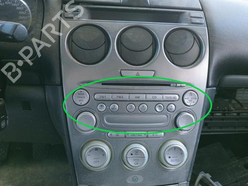 Bilradio MAZDA 6 Saloon (GG) 2.0 (GGEP, GG10) (141 hp) 12281219