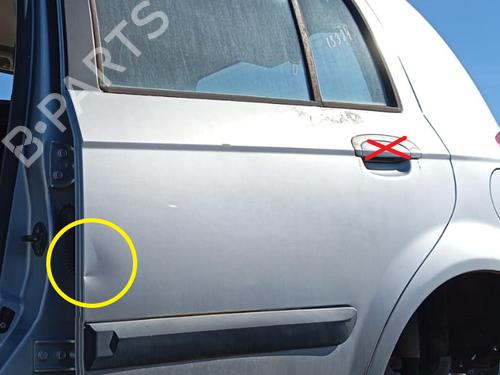 Used Left rear door HYUNDAI GETZ (TB) 1.5 CRDi (88 hp) 12281761