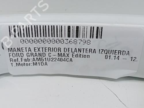Front left exterior door handle FORD GRAND C-MAX (DXA/CB7, DXA/CEU)  | BP16236125C128 