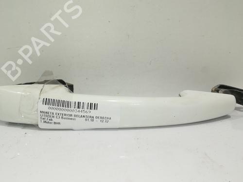 Høyre foran utvendig håndtak CITROËN C3 II (SC_) 1.4 HDi 70 (SC8HZC, SC8HR0, SC8HP4) | BP12295011C129 