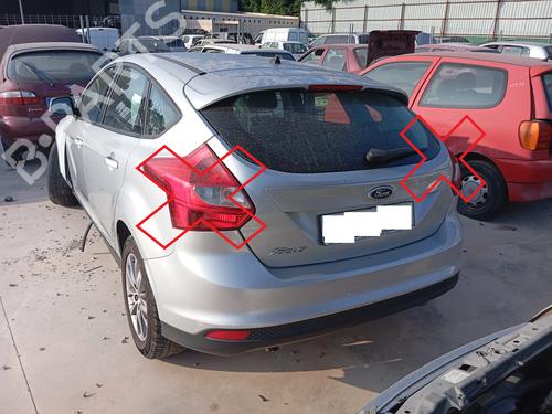 Used Tailgate FORD FOCUS III 1.6 TDCi (95 hp) 20651129