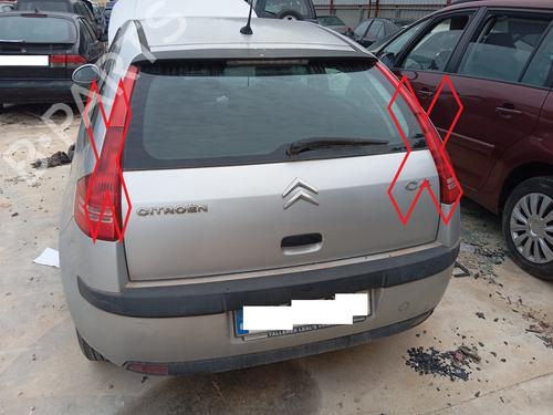 Used Tailgate CITROËN C4 I (LC_) [2004-2014]  21667639