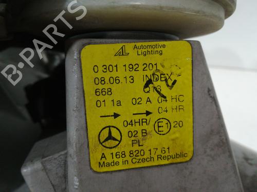 Left headlight MERCEDES-BENZ A-CLASS (W168) A 170 CDI (168.009, 168.109) | BP9357879C28 