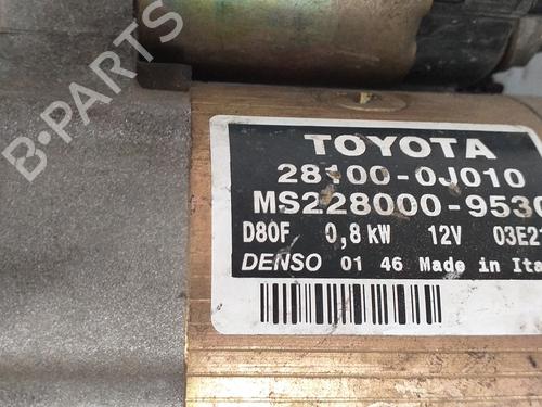 Starter TOYOTA YARIS (_P1_) 1.0 (SCP10_, SCP10R) | BP9352459M8 