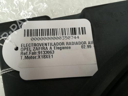 Radiator fan OPEL ZAFIRA A MPV (T98) 1.8 16V (F75) | BP15660256M35 