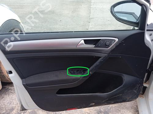 Used Left front window switch VW GOLF VII (5G1, BQ1, BE1, BE2) [2012-2021]  24310619