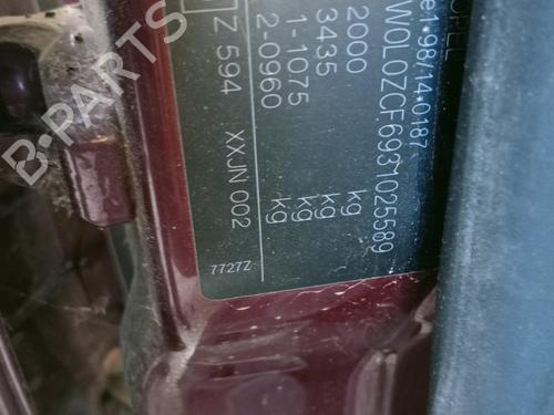 Parasol izquierda OPEL VECTRA C (Z02) 2.2 DTI 16V (F69) | BP12280516I1 